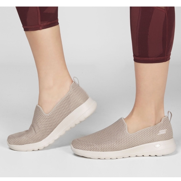 Skechers Shoes - Skechers GoWalk Joy Taupe Size 10 Wide
